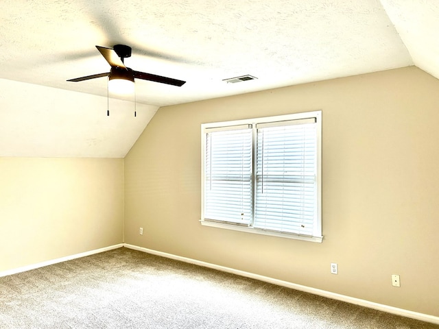 7396 Cedar Creek Loop, Columbus, GA 31904 - bonus room featuring lofted ceiling, a ceiling fan, baseboards, and carpet