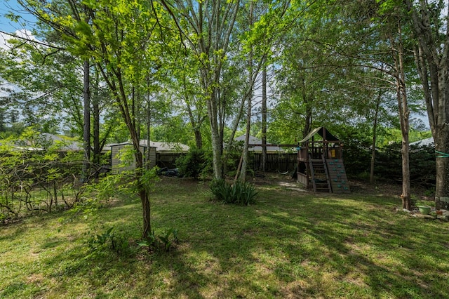 6538 Middleburg Dr, Columbus, GA 31909 - view of yard with a playground