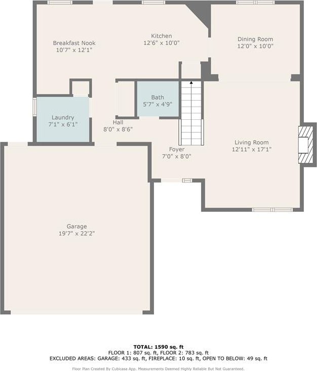 6538 Middleburg Dr, Columbus, GA 31909 - home floor plan