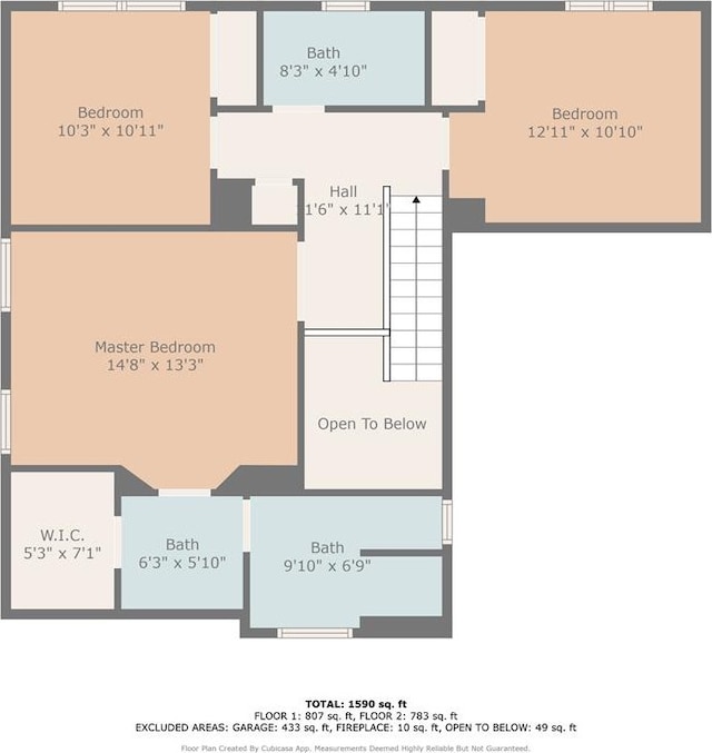 6538 Middleburg Dr, Columbus, GA 31909 - property floor plan
