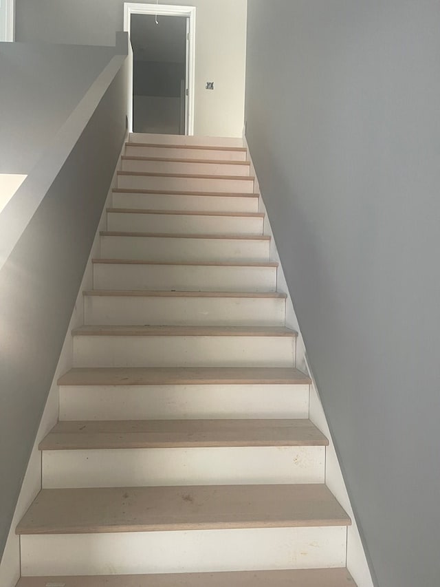 view of staircase