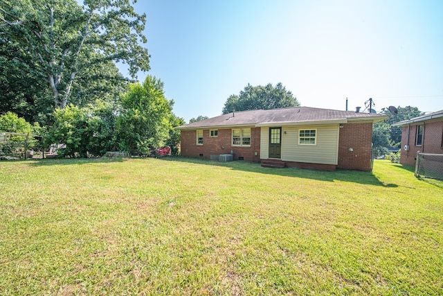 4721 Drew Ave, Columbus, GA 31904 - rear view of house with entry steps and brick siding
