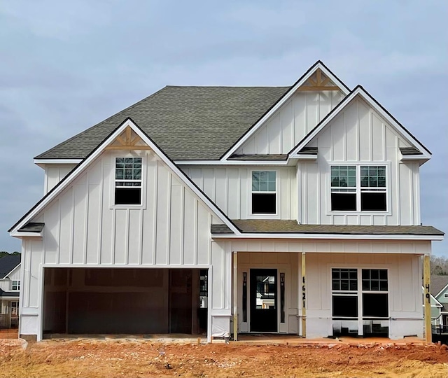 view of front of property with covered porch