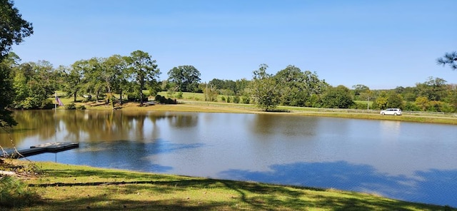 property view of water