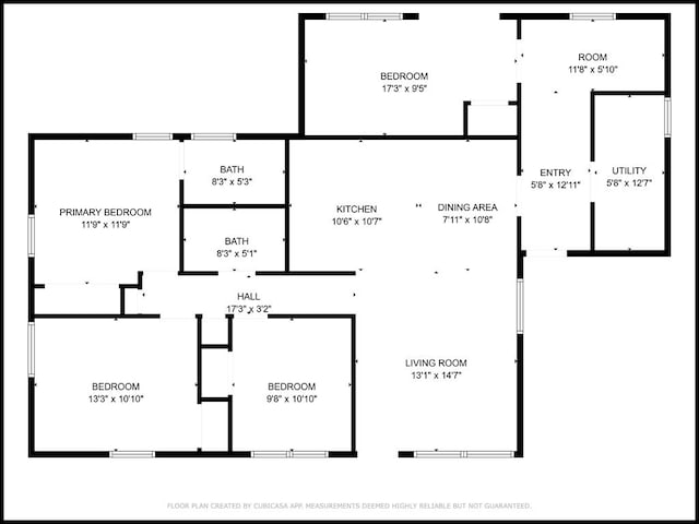 4502 Northwood Ave, Columbus, GA 31907 - view of floor plan / room layout