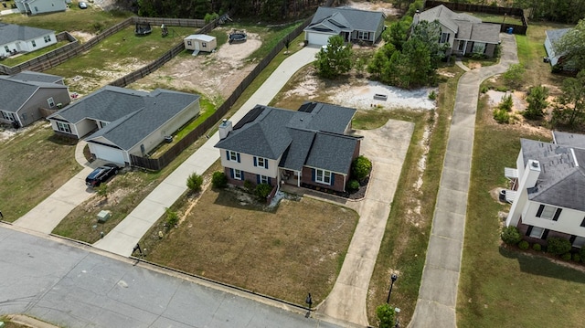 701 Crestline Dr, Columbus, GA 31907 - aerial view of property and surrounding area with nearby suburban area
