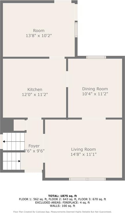 701 Crestline Dr, Columbus, GA 31907 - view of floor plan / room layout