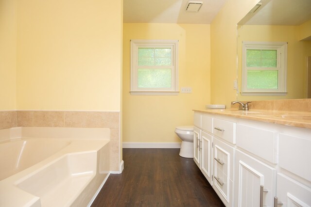 6036 Whitehaven Dr, Columbus, GA 31909 - unfurnished bedroom featuring dark wood-style floors, baseboards, a closet, and a ceiling fan