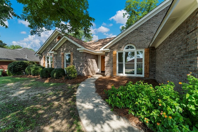 5437 Chatham Woods Ct, Columbus, GA 31907 - view of exterior entry with brick siding