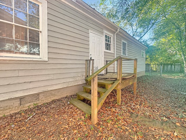 view of property entrance