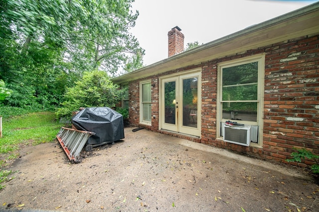 6831 Raintree Dr, Columbus, GA 31909 - view of patio / terrace featuring a grill and cooling unit