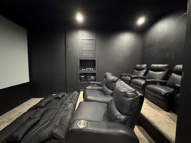 view of home theater