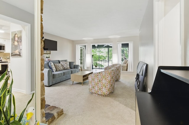 2525 Norris Rd Unit 106, Columbus, GA 31907 - view of carpeted living room