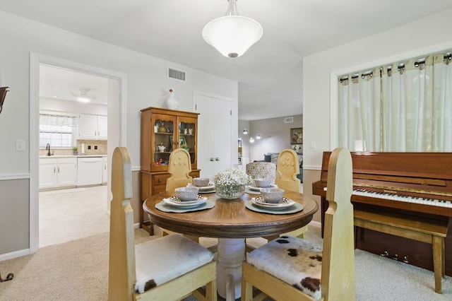2525 Norris Rd Unit 106, Columbus, GA 31907 - dining area featuring light colored carpet