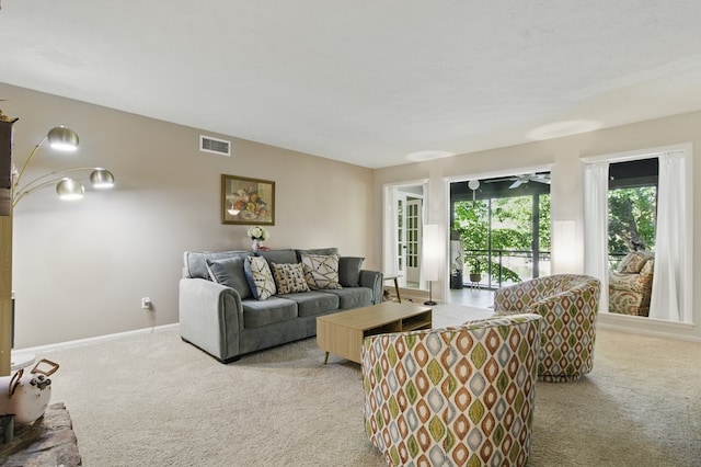 2525 Norris Rd Unit 106, Columbus, GA 31907 - living area with light colored carpet and baseboards