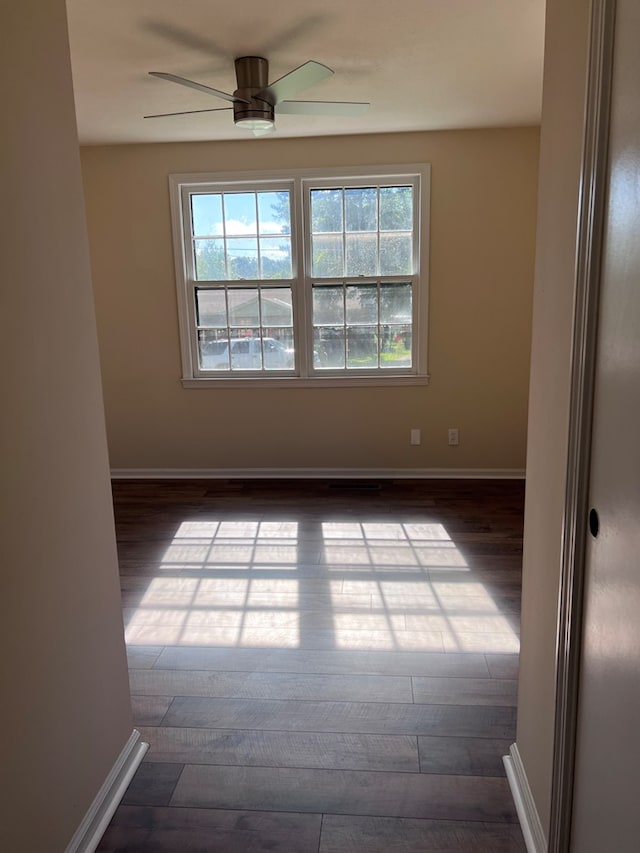 4517 Sherwood Ave, Columbus, GA 31904 - spare room with wood finished floors, healthy amount of natural light, and ceiling fan
