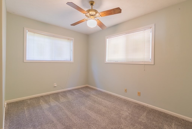 4833 Marino St, Columbus, GA 31907 - carpeted empty room with plenty of natural light and ceiling fan