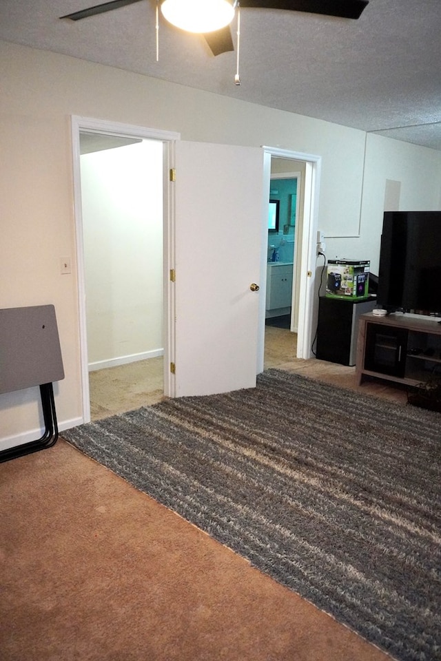 404 19th Ave, Phenix City, AL 36869 - carpeted living area with ceiling fan
