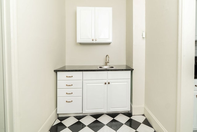 1240 Peacock Ave, Columbus, GA 31906 - bathroom with vanity and tile patterned floors