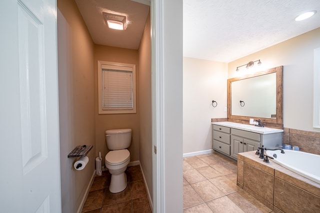813 Crockett Dr, Columbus, GA 31904 - full bathroom with vanity, a bath, and tile patterned flooring