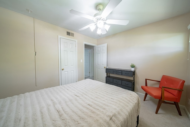 813 Crockett Dr, Columbus, GA 31904 - carpeted bedroom featuring baseboards and ceiling fan
