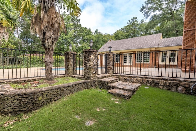 5110 Midland Trce, Columbus, GA 31820 - view of yard with a patio area