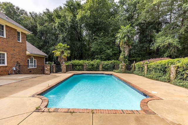 5110 Midland Trce, Columbus, GA 31820 - view of swimming pool with a patio