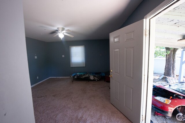 50 Old Opelika Rd, Phenix City, AL 36870 - carpeted foyer featuring ceiling fan and baseboards