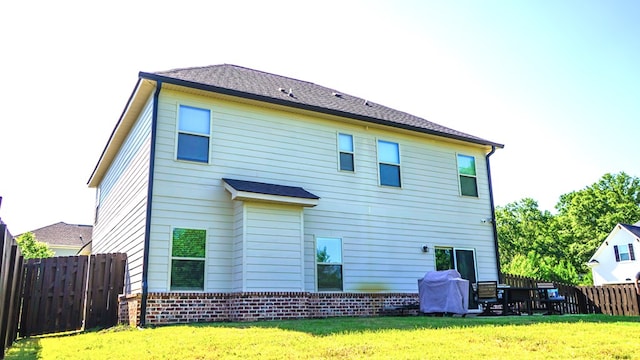 8840 Sullivans Dr, Midland, GA 31820 - rear view of house featuring brick siding