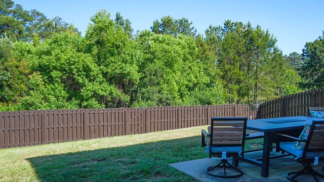 8840 Sullivans Dr, Midland, GA 31820 - view of yard with outdoor dining area