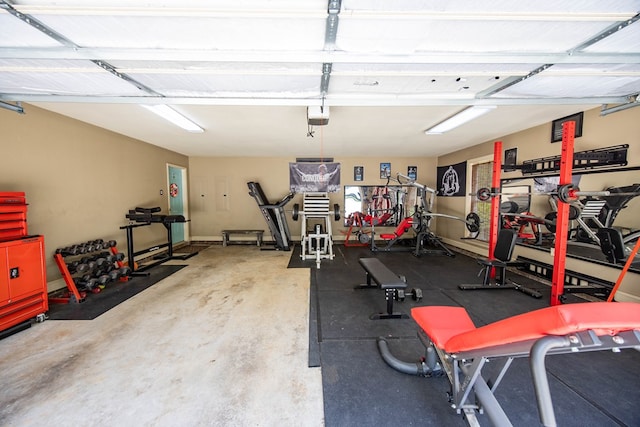 3450 Mckee Rd, Upatoi, GA 31829 - garage with a garage door opener