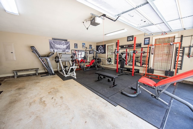 3450 Mckee Rd, Upatoi, GA 31829 - gym featuring electric panel