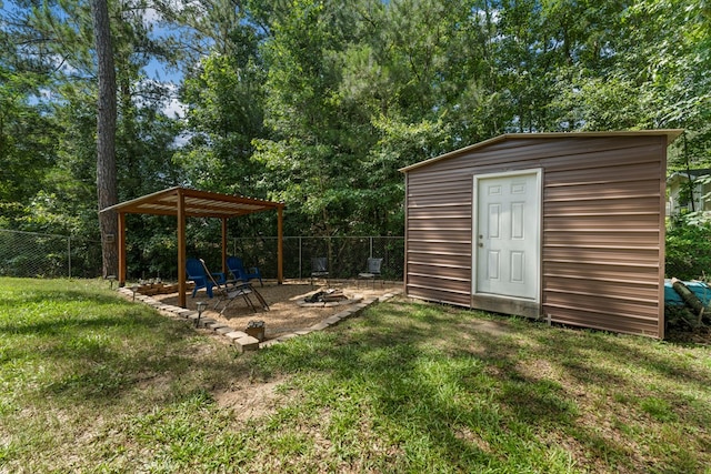 344 Lee Road 2040, Phenix City, AL 36870 - view of yard with a storage unit