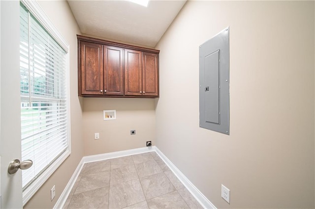 344 Lee Road 2040, Phenix City, AL 36870 - washroom with electric panel, hookup for a washing machine, electric dryer hookup, and cabinet space