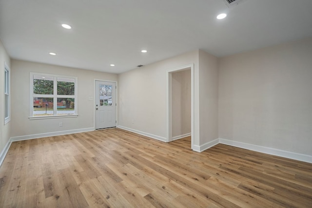 1474 Brewer Ave, Columbus, GA 31903 - spare room featuring light hardwood / wood-style flooring