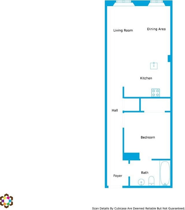1201 Front Ave Unit 419, Columbus, GA 31901 - home floor plan