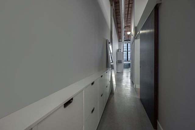 1201 Front Ave Unit 419, Columbus, GA 31901 - hallway featuring concrete flooring