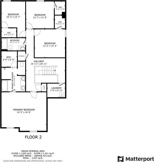 650 Upland Ct, Columbus, GA 31907 - floor plan / room layout