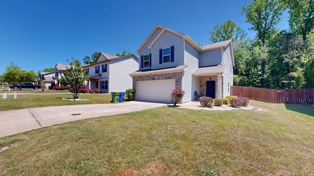 650 Upland Ct, Columbus, GA 31907 - traditional-style home with driveway, a garage, and brick siding