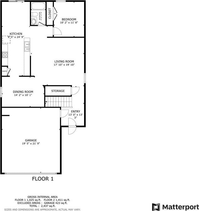 650 Upland Ct, Columbus, GA 31907 - view of floor plan / room layout