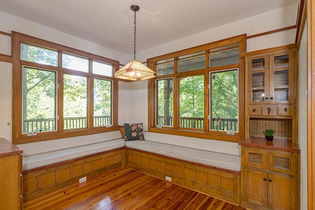 9250-11 River Rd, Fortson, GA 31808 - unfurnished dining area featuring hardwood / wood-style floors