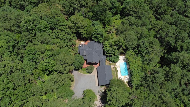 9250-11 River Rd, Fortson, GA 31808 - aerial view of property's location featuring a pool area and a forest
