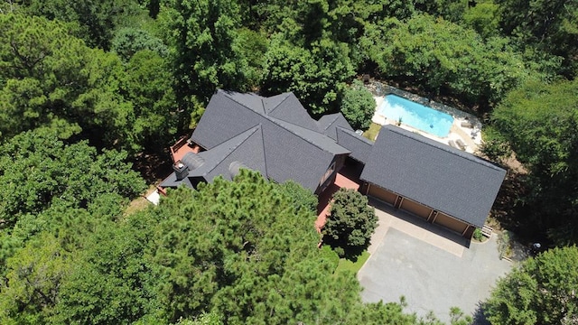 9250-11 River Rd, Fortson, GA 31808 - view of subject property with a pool and a forest
