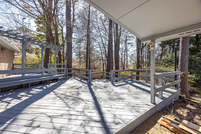 7015 Widgeon Dr, Midland, GA 31820 - view of wooden terrace