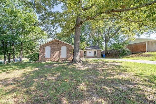 6801 Buckeye Way, Columbus, GA 31904 - view of front of home featuring brick siding and an outbuilding