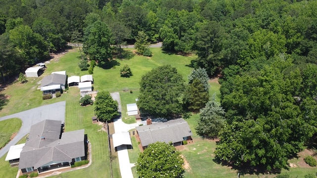 8085 Ga Highway 0219, Hamilton, GA 31811 - bird's eye view of a heavily wooded area