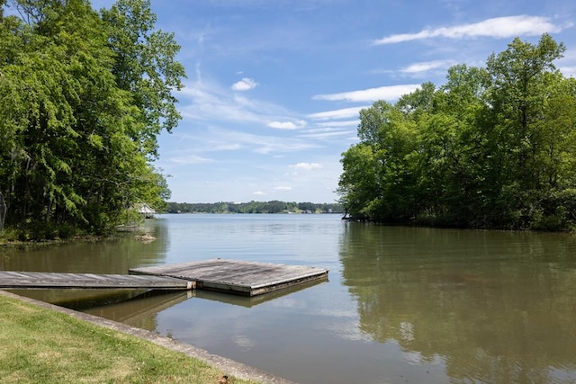 5410 River Oak Way, Phenix City, AL 36867 - dock area featuring a water view