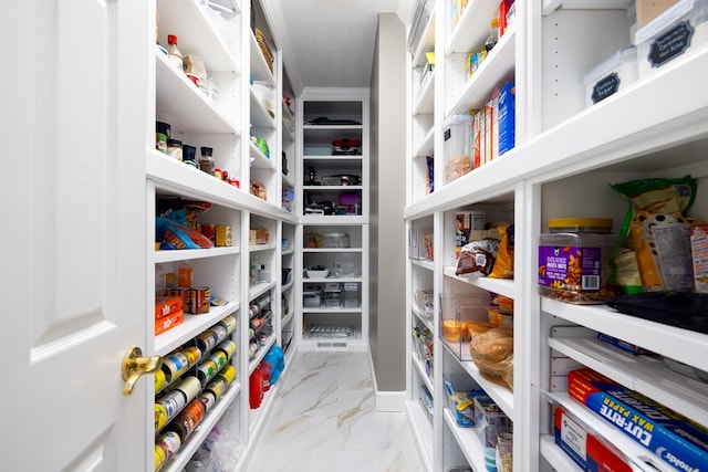 view of pantry