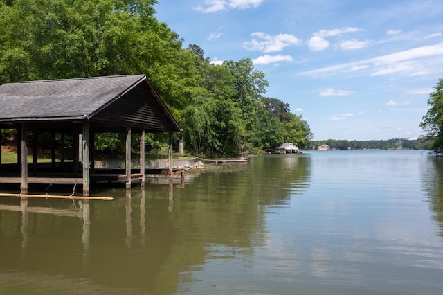 5410 River Oak Way, Phenix City, AL 36867 - dock featuring a water view