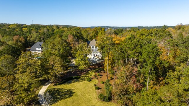5410 River Oak Way, Phenix City, AL 36867 - view of subject property with a heavily wooded area